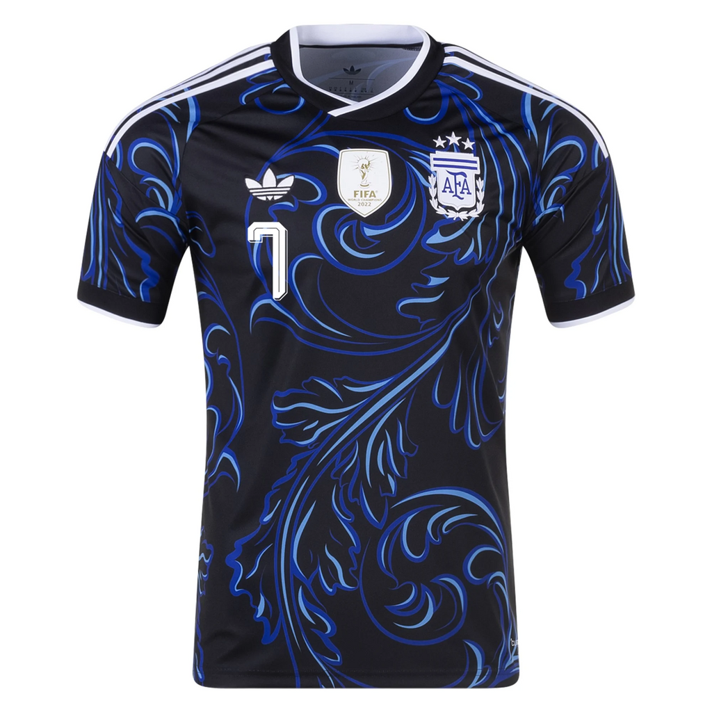 Argentina 2026 Away Jersey Rodrigo De Paul #7
