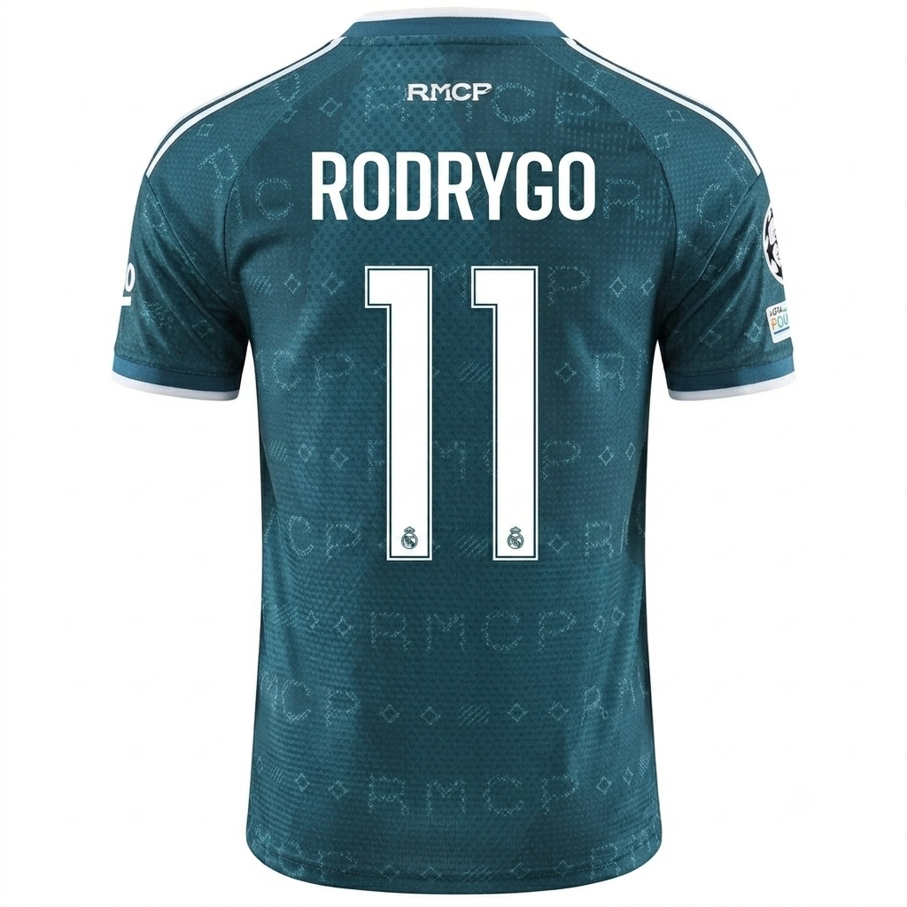 Real Madrid 26/27 Away Jersey Rodrygo #11