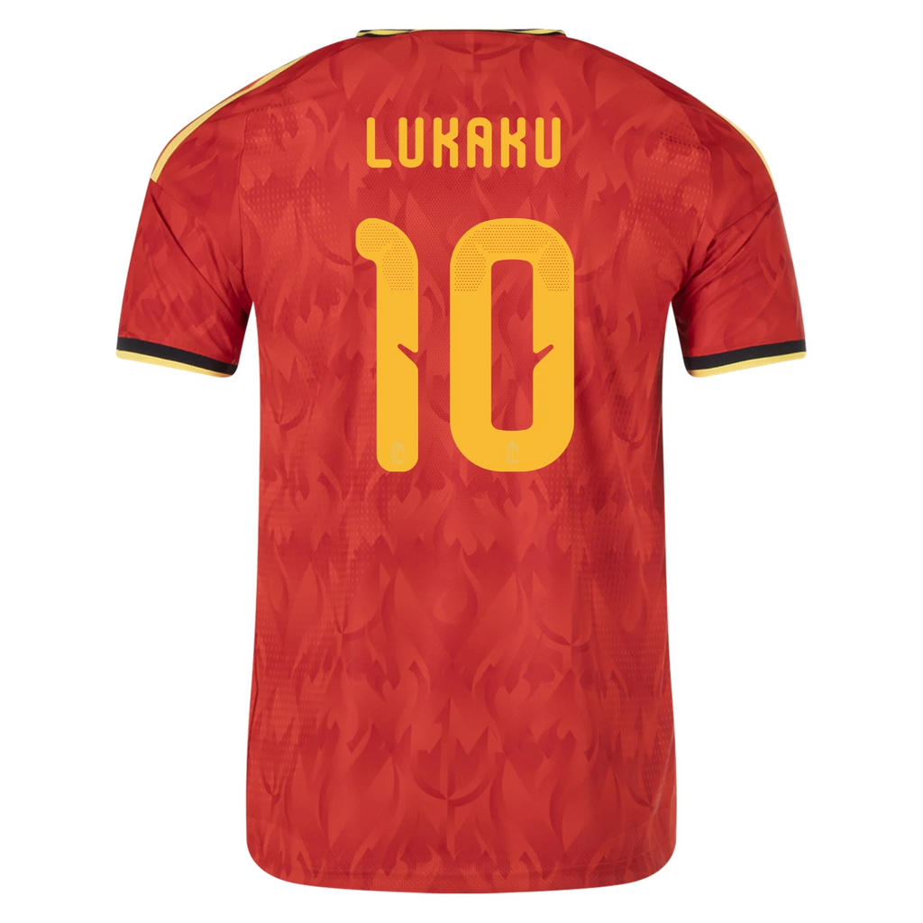 Belgium 2026 Home Jersey Romelu Lukaku #10