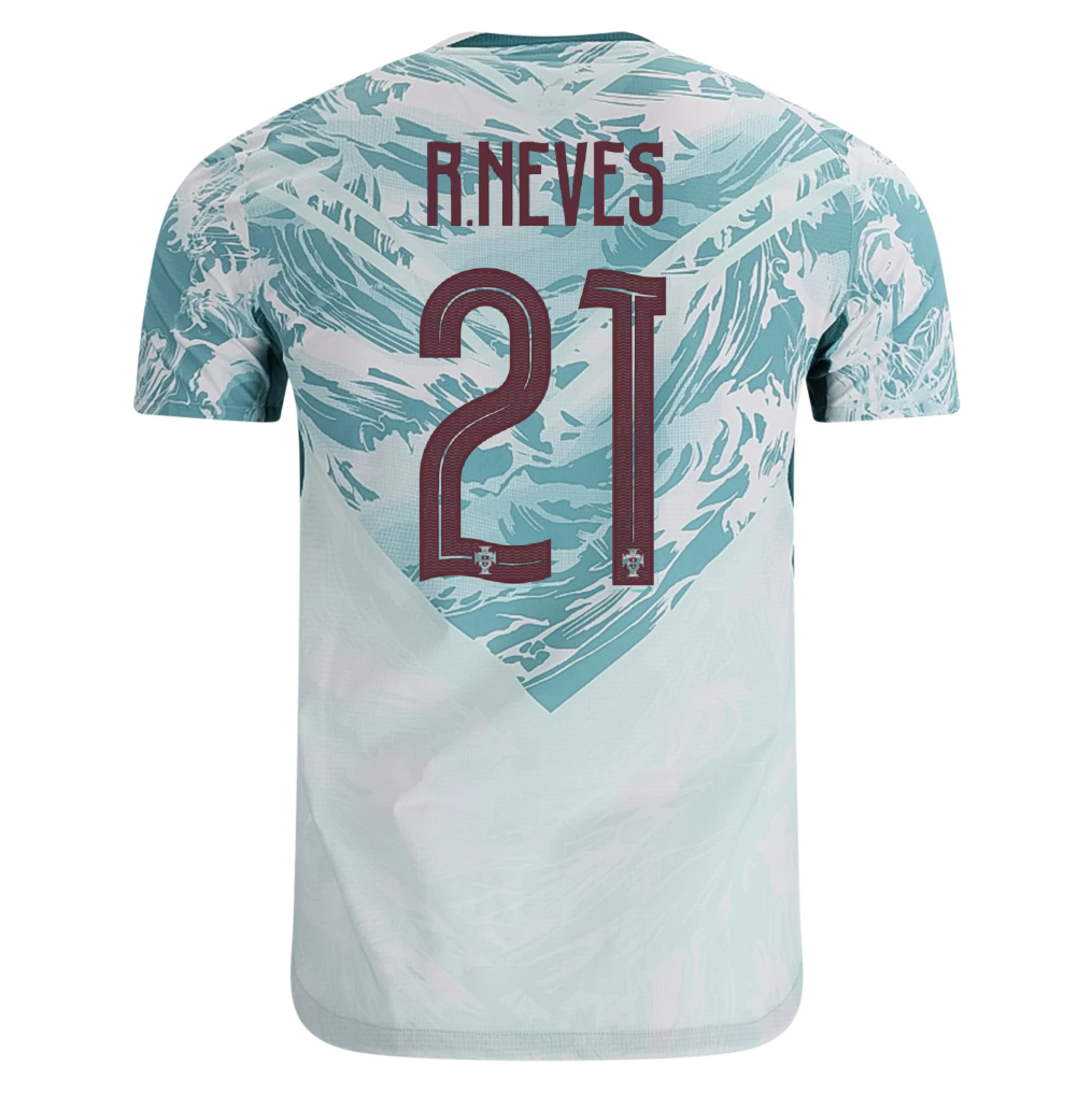 Portugal 2026 Away Jersey Ruben Neves #21