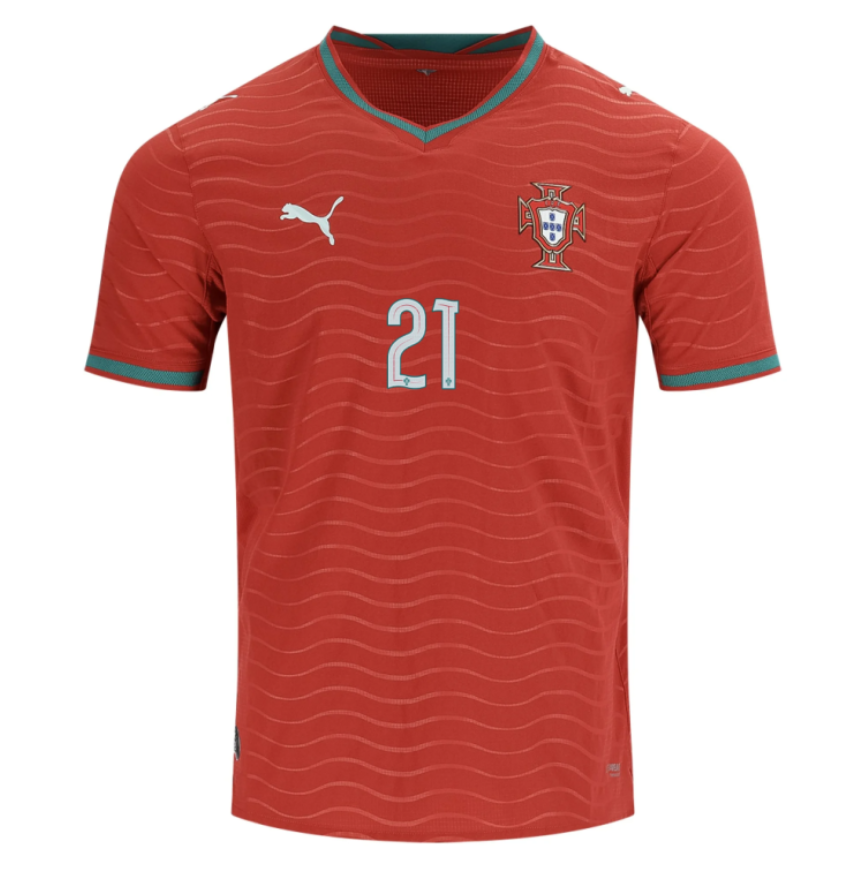 Portugal 2026 Home Jersey Ruben Neves #21