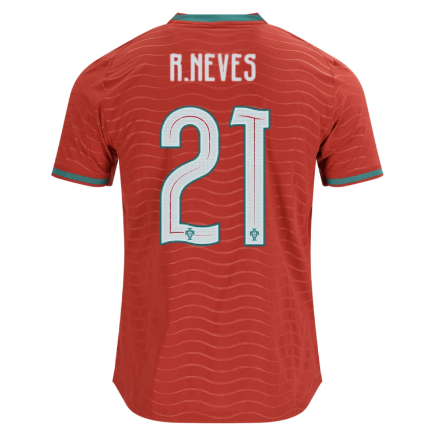 Portugal 2026 Home Jersey Ruben Neves #21