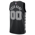 San Antonio Spurs Black Statement Jersey Custom