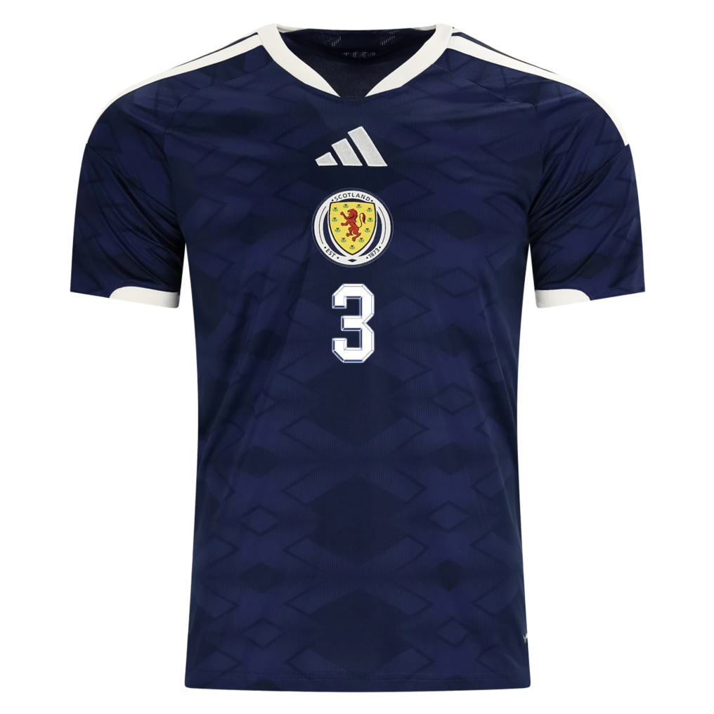 Scotland 2026 Home Jersey Andrew Robertson #3