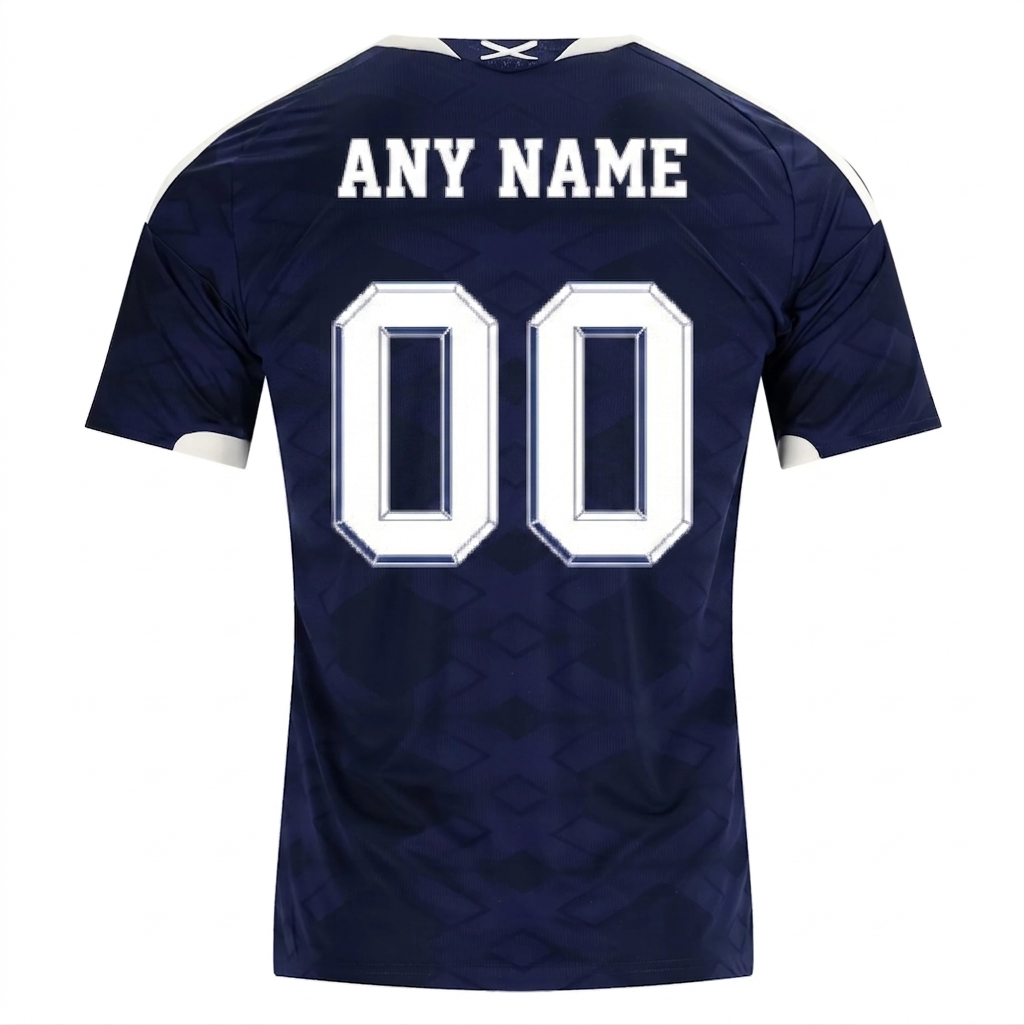 Scotland 2026 Home Jersey Custom