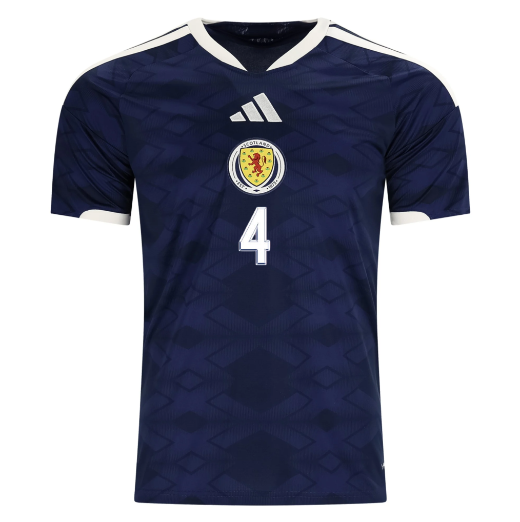 Scotland 2026 Home Jersey Scott McTominay #4