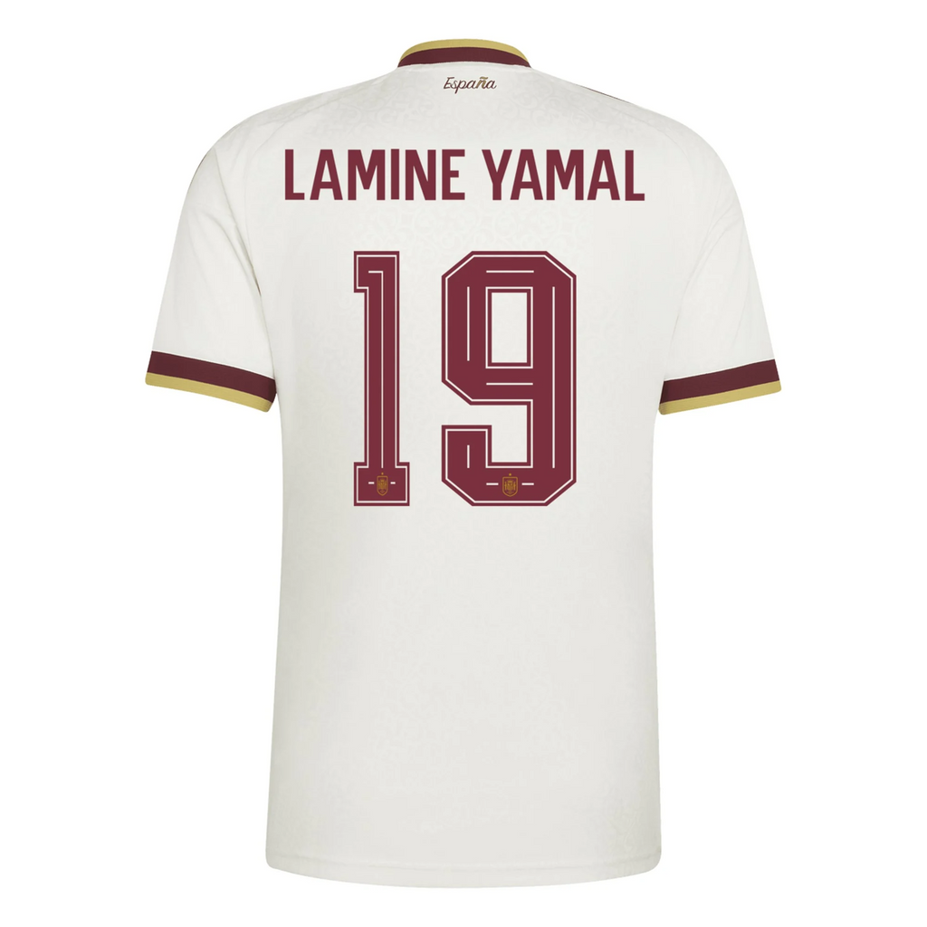 Spain 2026 Away Jersey Lamine Yamal #19