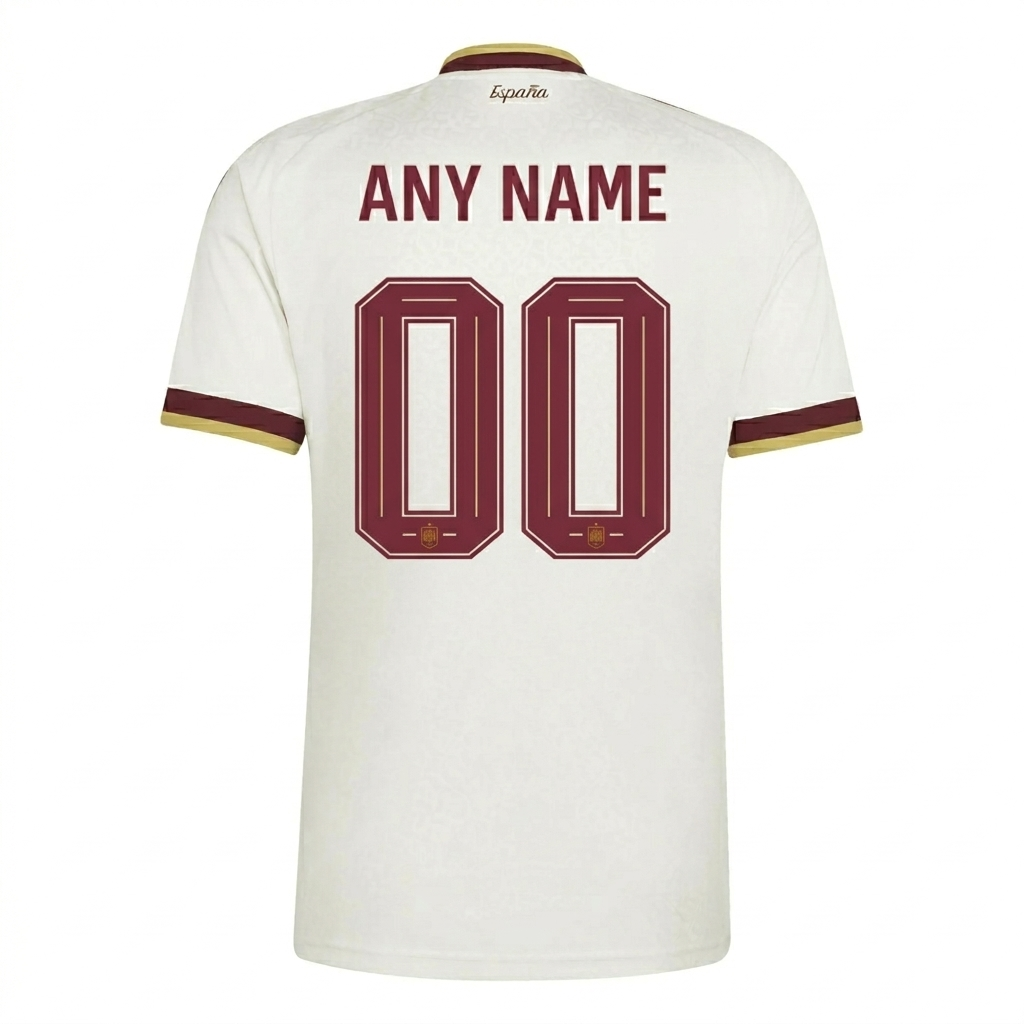 Spain 2026 Away Jersey Custom