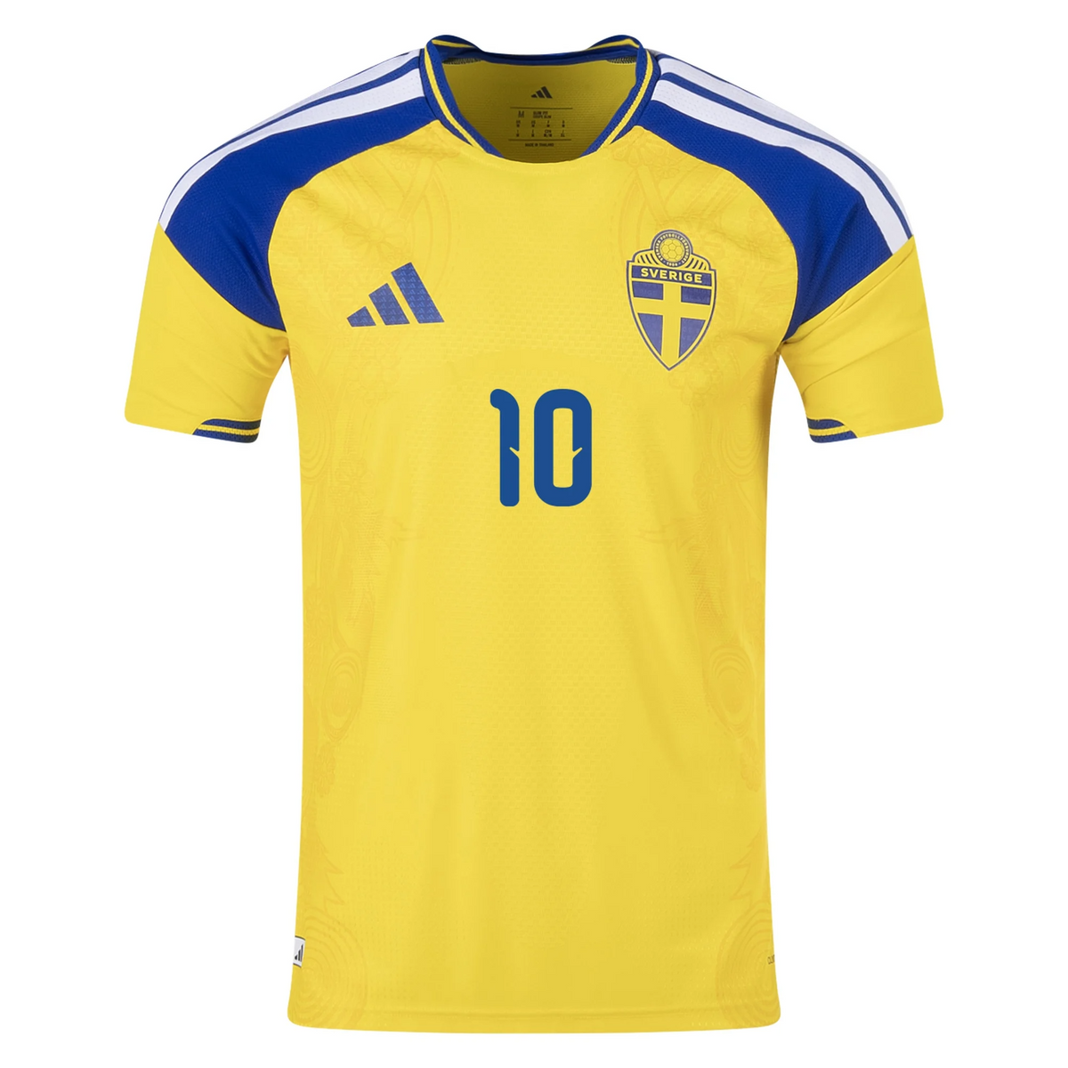 Sweden 2026 Home Jersey  Zlatan Ibrahimović #10