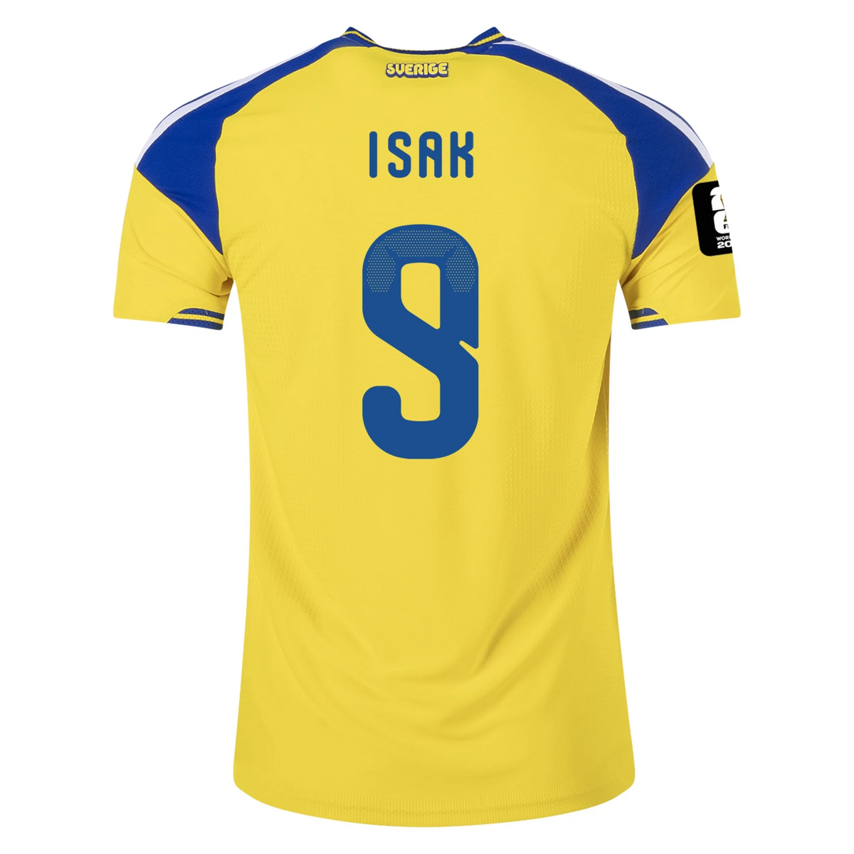 Sweden 2026 Home Jersey Alexander Isak #9