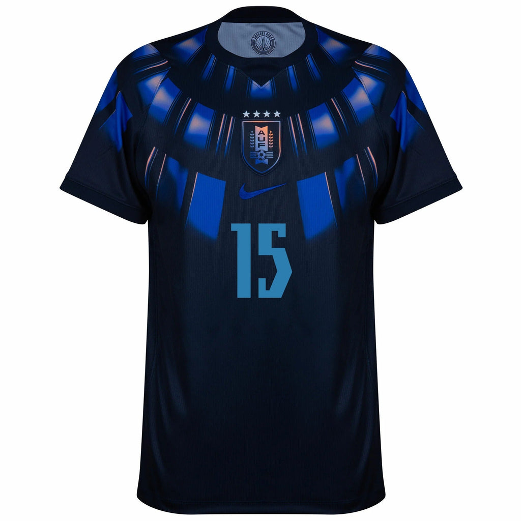 Uruguay 2026 Away Jersey Federico Valverde #15