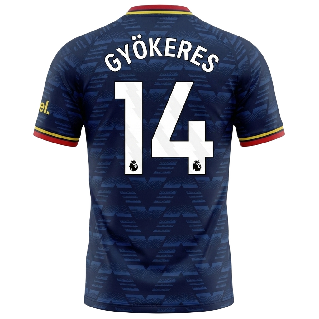 Arsenal 26/27 Away Jersey Viktor Gyökeres #14