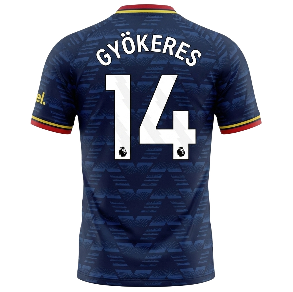 Arsenal 26/27 Away Jersey Viktor Gyökeres #14