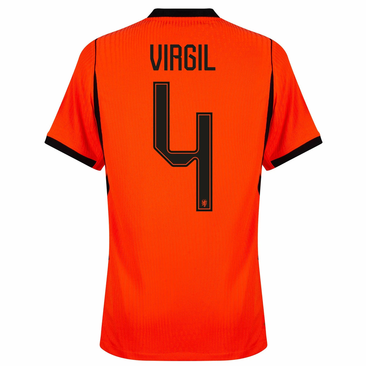 Netherlands 2026 Home Jersey Virgil Van Dijk #4