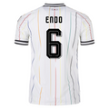 Japan 2026 Away Jersey Wataru Endō #6