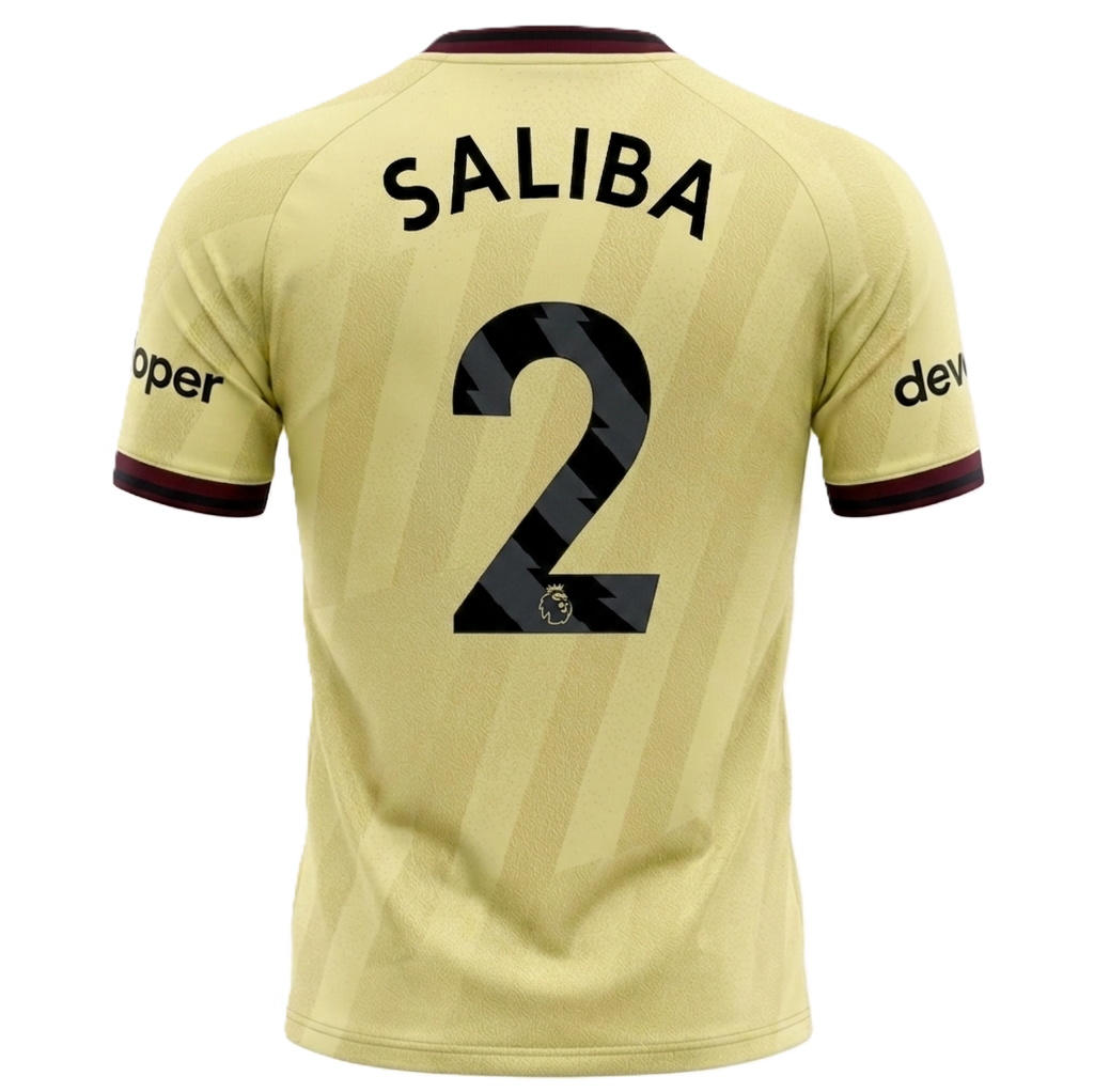 Arsenal 26/27 Third Jersey William Saliba #2