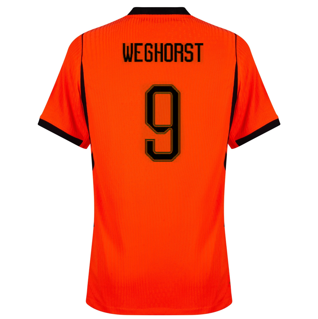 Netherlands 2026 Home Jersey Wout Weghorst #9
