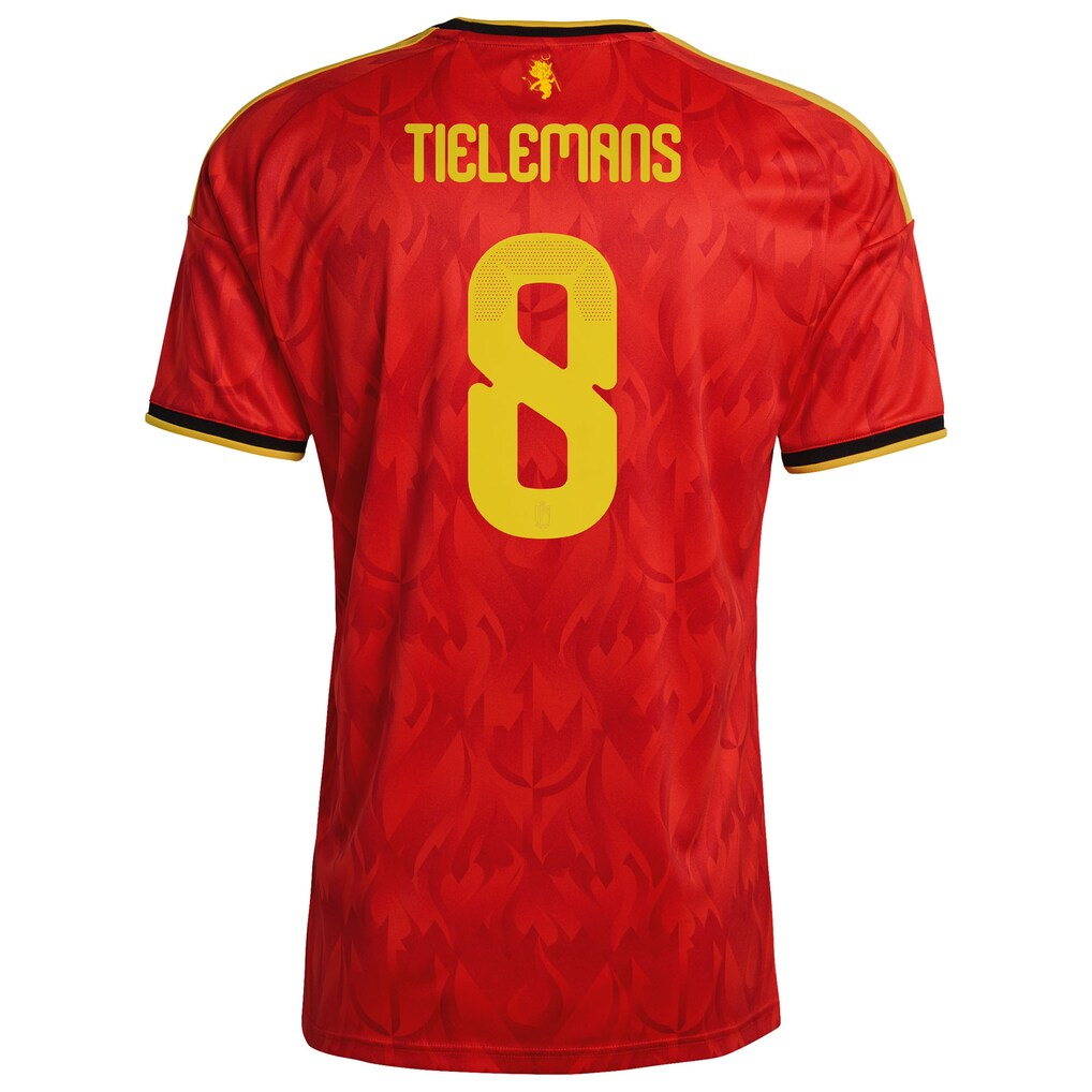 Belgium 2026 Home Jersey Youri Tielemans #8