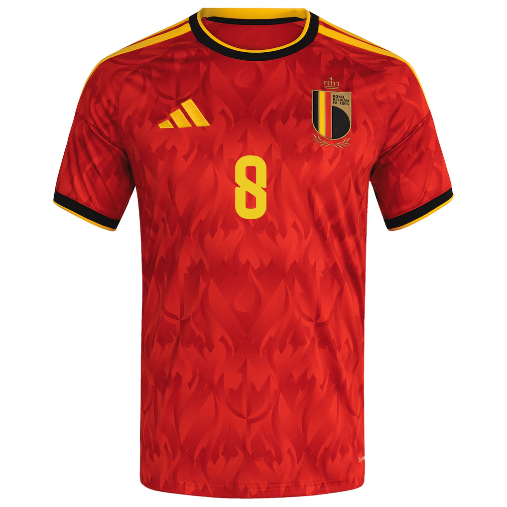 Belgium 2026 Home Jersey Youri Tielemans #8
