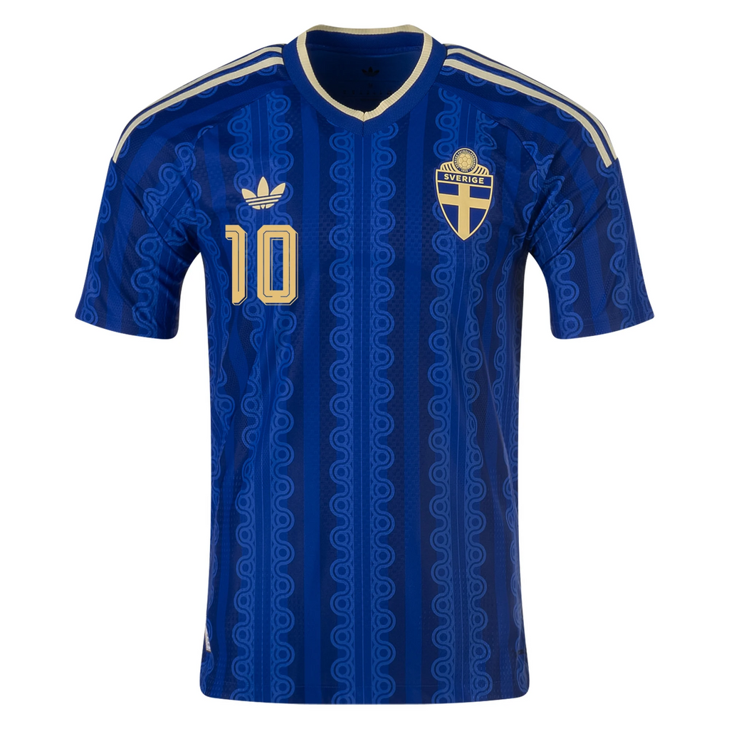 Sweden 2026 Away Jersey Zlatan Ibrahimović #10
